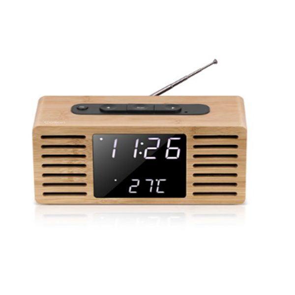 브리츠 BZ-E2R 온도 날짜 시계 라디오 스피커
