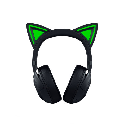 레이저코리아 Kraken Kitty V2 BT 크라켄 키티 V2 BT 블루투스 무선 스트리밍 헤드셋 [블랙]